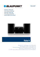 Blaupunkt MS-35-BT - Owners Manual